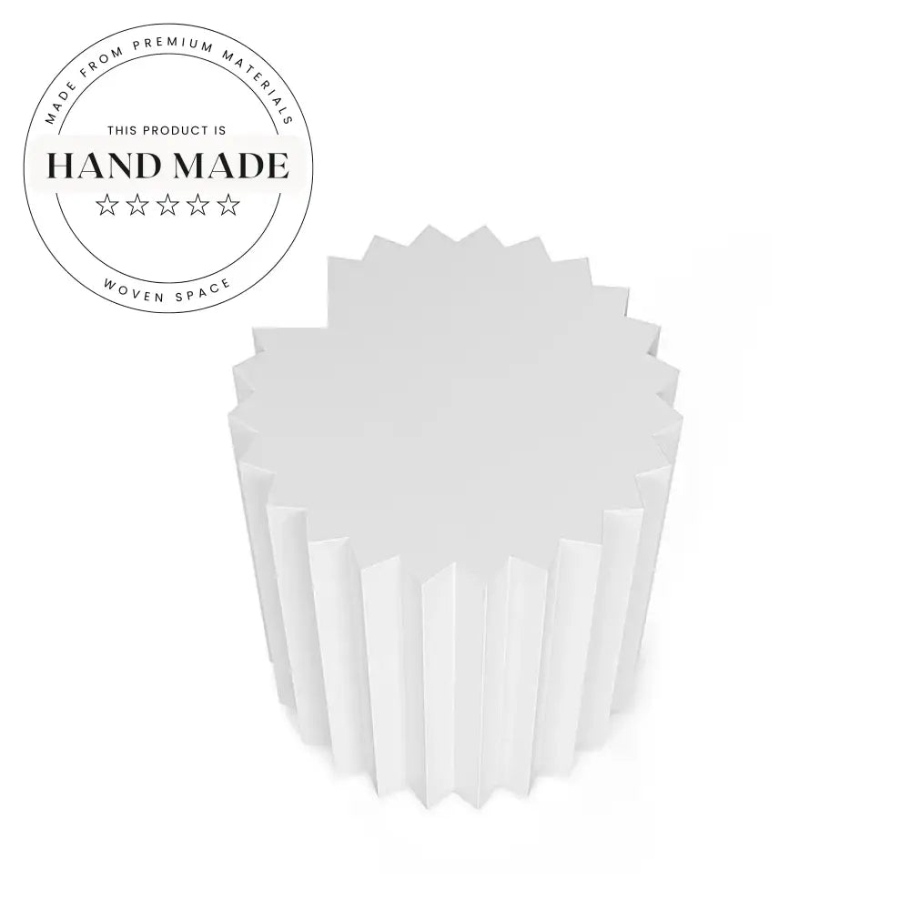 Modern Solid Wood Cylinder Round Hotel Style Coffee Side Table