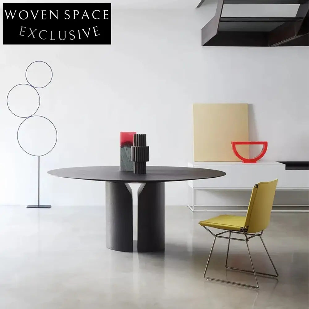 Modern Solid Wood Dining Table, Seats 6, Durable for Restaurant Home