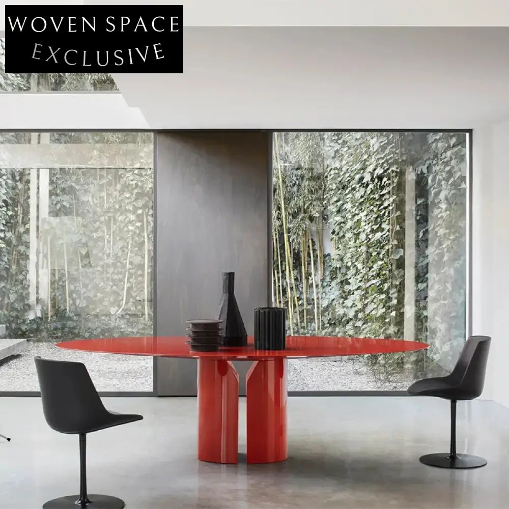 Modern Solid Wood Dining Table, Seats 6, Durable for Restaurant Home