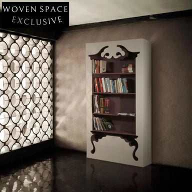 Modern Solid Wood Display Console Cabinet for Living Room & Hallway