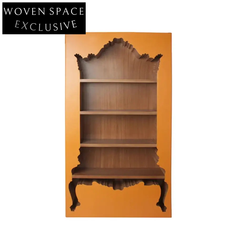 Modern Solid Wood Display Console Cabinet for Living Room & Hallway