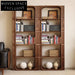 Modern Solid Wood Display Console Storage Bookcase Cabinet
