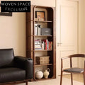 Modern Solid Wood Display Console Storage Bookcase Cabinet
