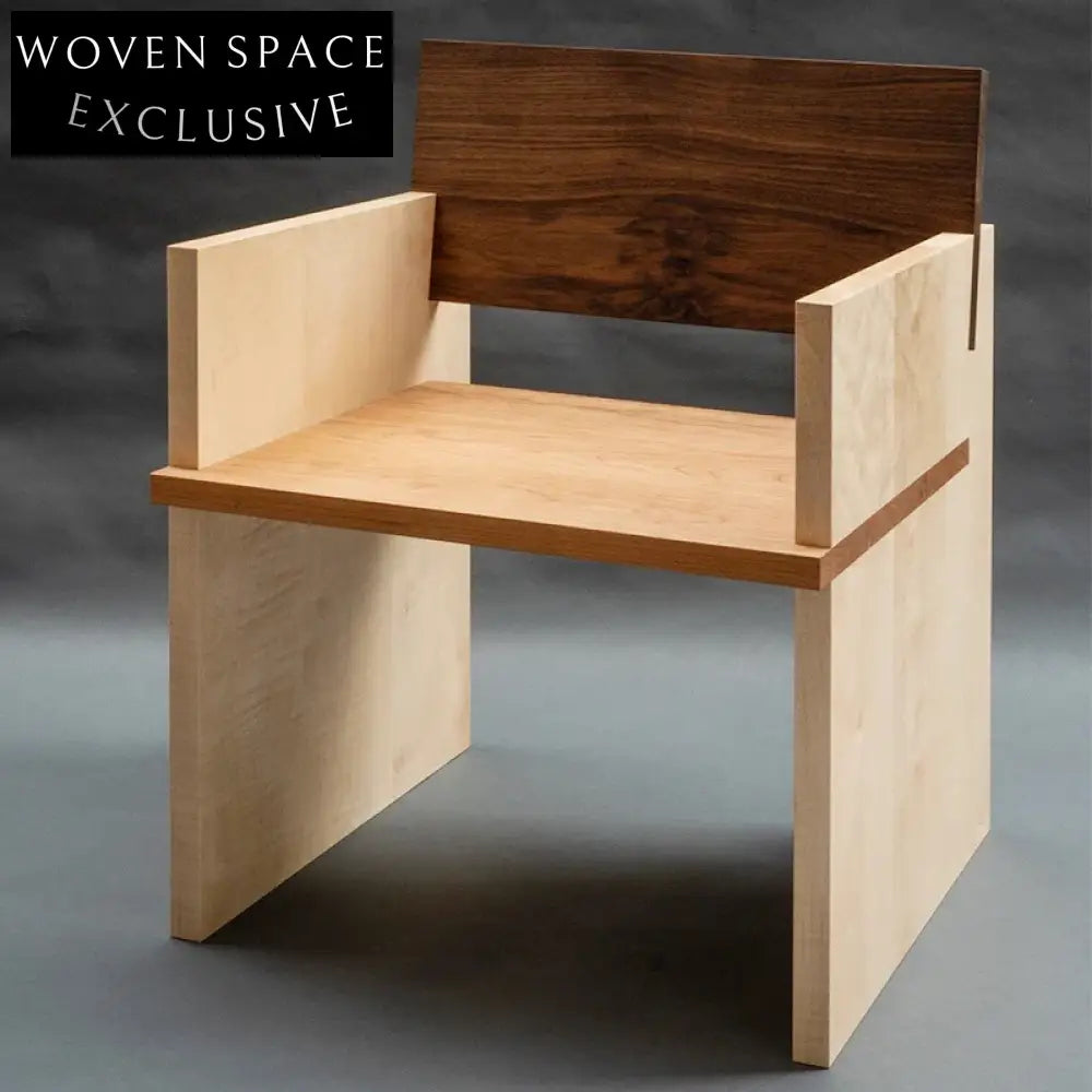 Modern Solid Wood Frame Dining Chair - Elegant Restaurant Cafe Dinner Seating