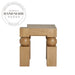 Modern Solid Wood French Style Hotel Balcony Accent Side Table