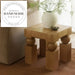 Modern Solid Wood French Style Hotel Balcony Accent Side Table