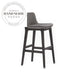 Modern Solid Wood High Back Bar Stool Kitchen Dining Counter Chair