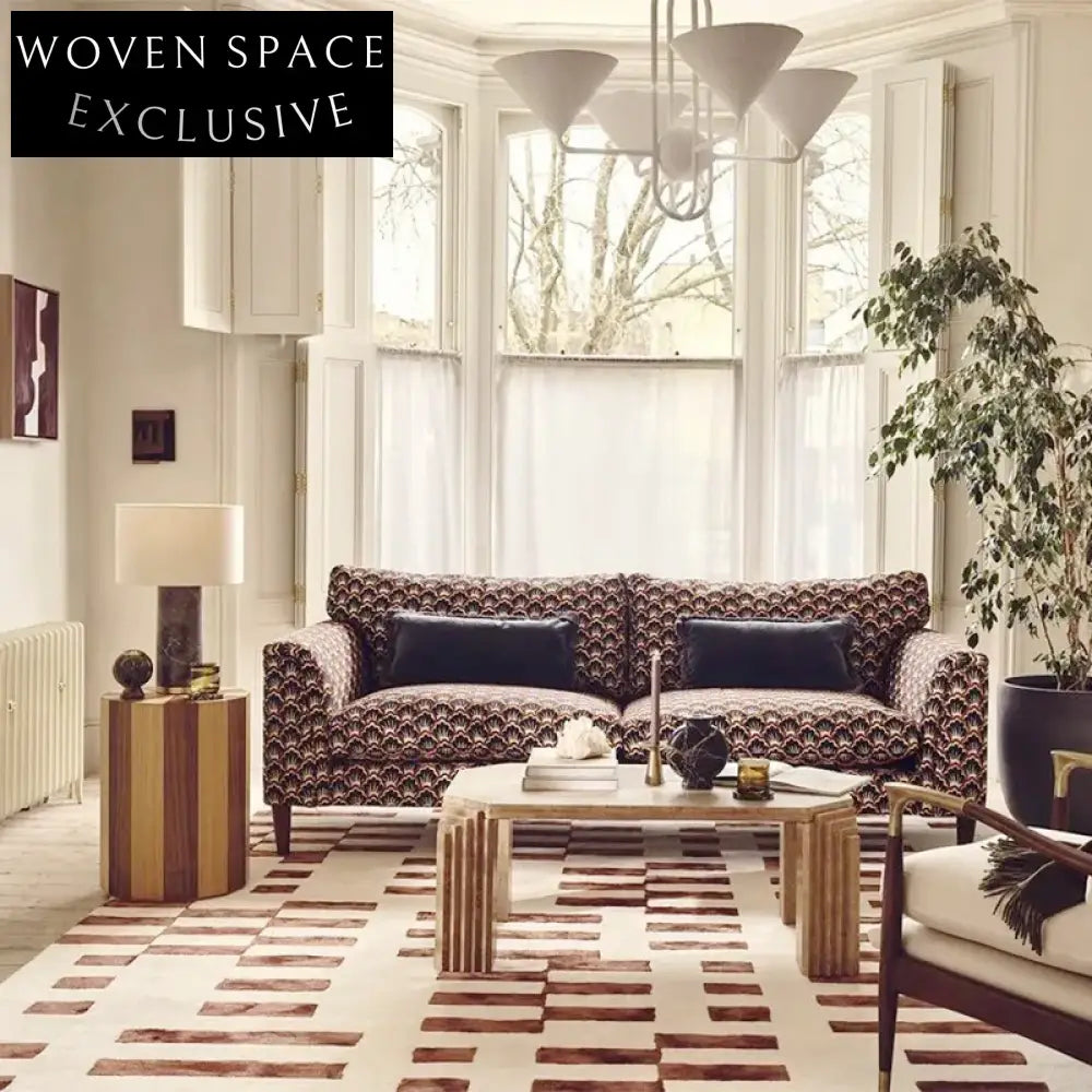 Modern Solid Wood Natural Finish Coffee Table for Living Room & Hotel