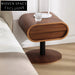 Modern Solid Wood Nightstand with Drawer - Elegant Bedroom Bedside Table