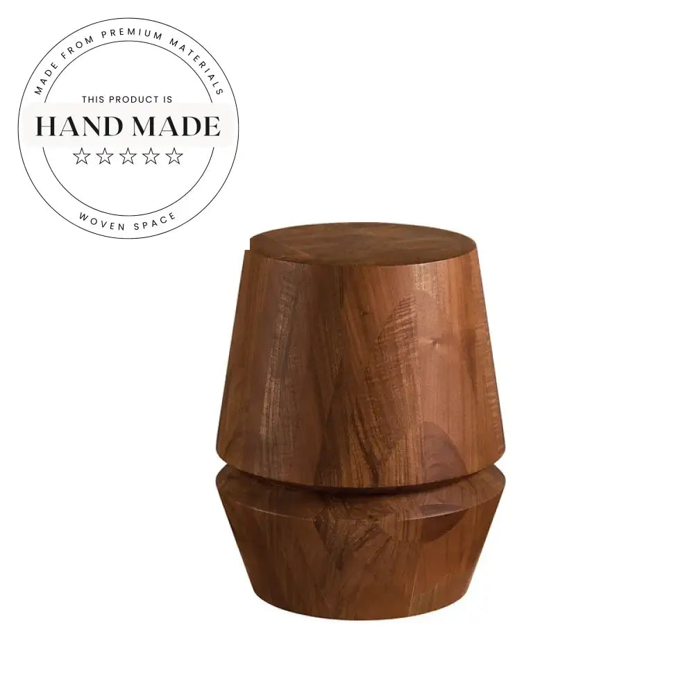 Modern Solid Wood Nordic Stump Stool and Side Table