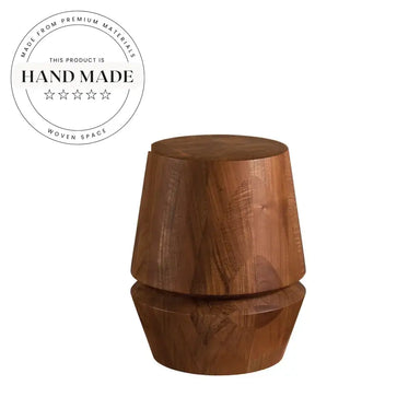 Modern Solid Wood Nordic Stump Stool and Side Table