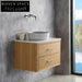 Modern Solid Wood Plywood Soft-Close Bathroom Storage Vanity Cabinet