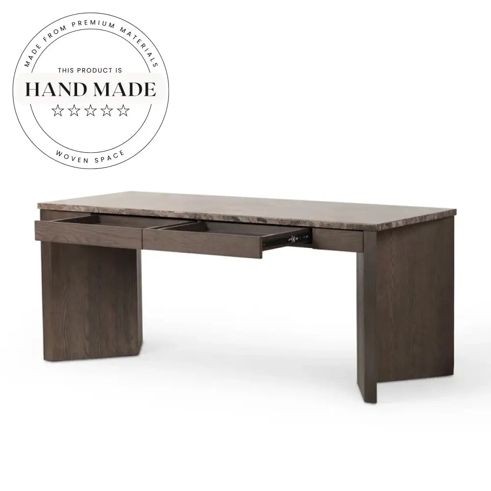 Modern Solid Wood President Design Antique Secretaire Writing Desk