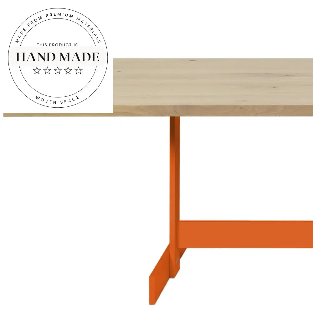 Modern Solid Wood Rectangular Conference and Home Dining Table