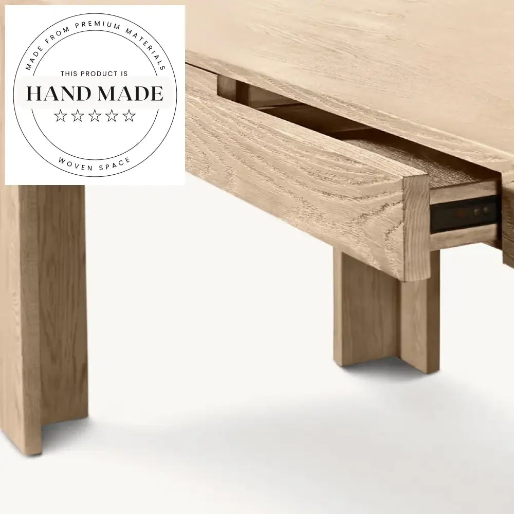 Modern Solid Wood Rotary Secretaire Nordic Study Home Office Desk