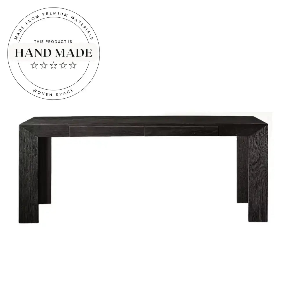 Modern Solid Wood Rotary Secretaire Nordic Study Home Office Desk