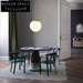 Modern Solid Wood Round Dining Table for Home and Restaurant Use
