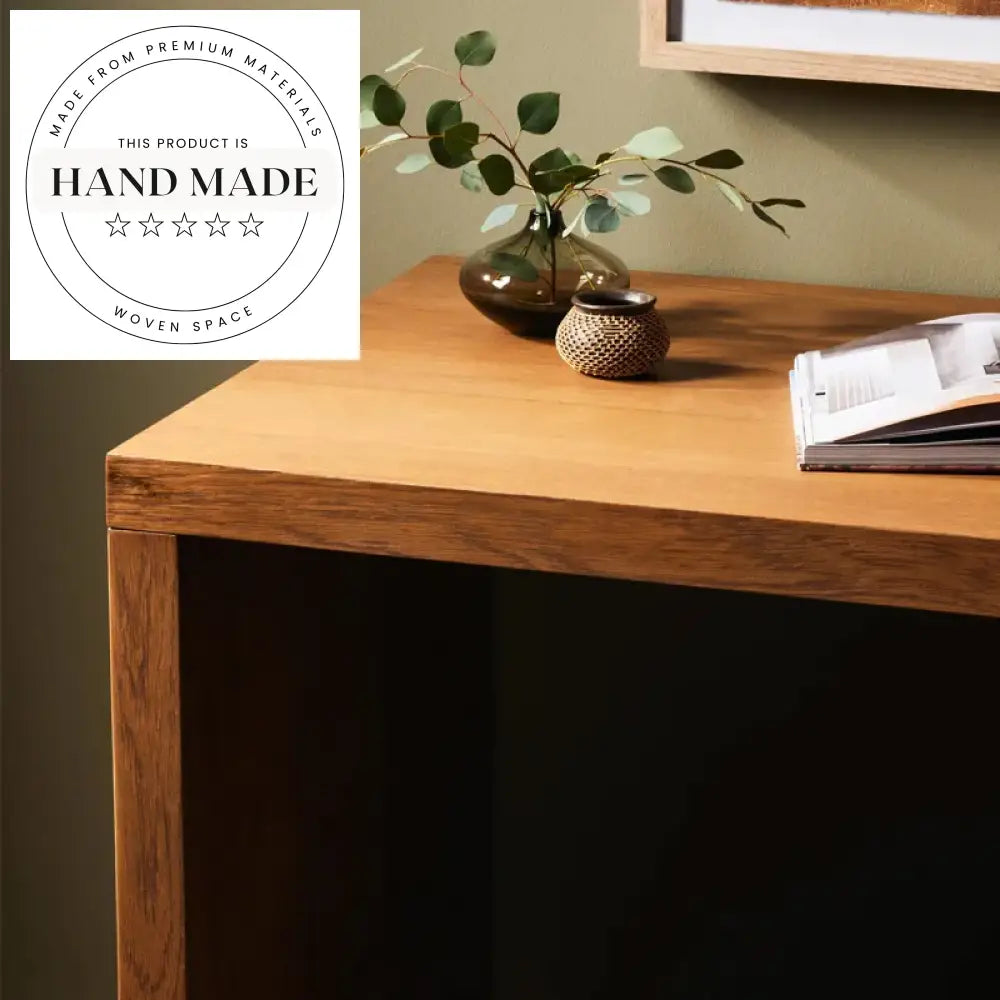 Modern Solid Wood Slab Office Computer Writing Study Desk