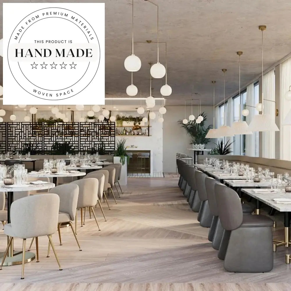 Modern Solid Wood Square Dining Table for Cafe Restaurant Bistro