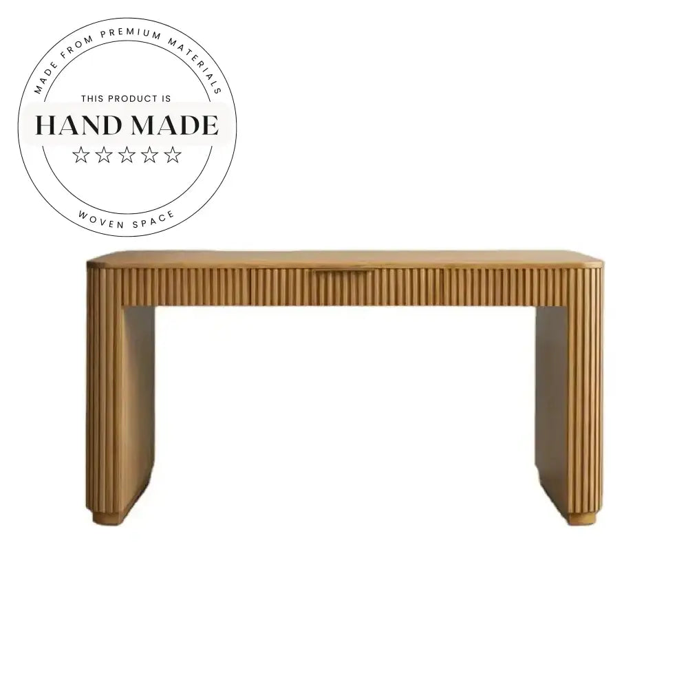 Modern Solid Wood Storage Study Desk with Drawers Secretaire Desk