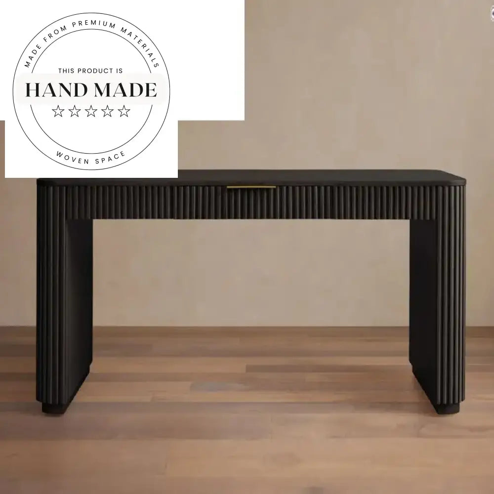 Modern Solid Wood Storage Study Desk with Drawers Secretaire Desk