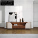 Modern Solid Wood TV Console Sideboard Home Villa Dining Hallway Cabinet