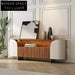 Modern Solid Wood TV Console Sideboard Home Villa Dining Hallway Cabinet