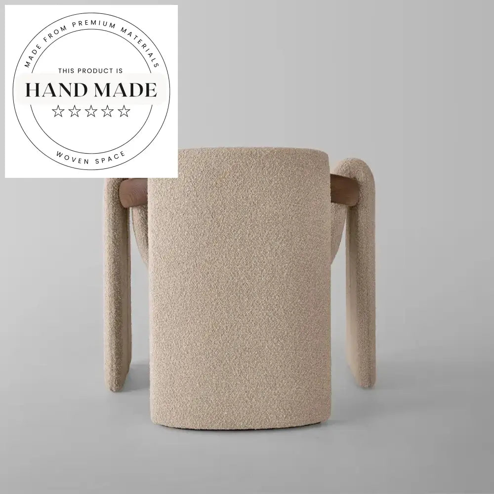 Modern Solid Wood Upholstered Reclining Living Room Accent Chair