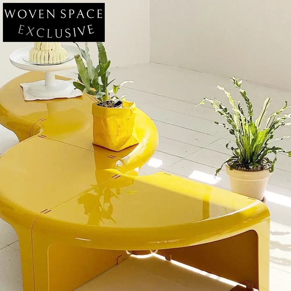 Modern Splicing Coffee Table Set, Versatile Nordic Living Room Side Tables