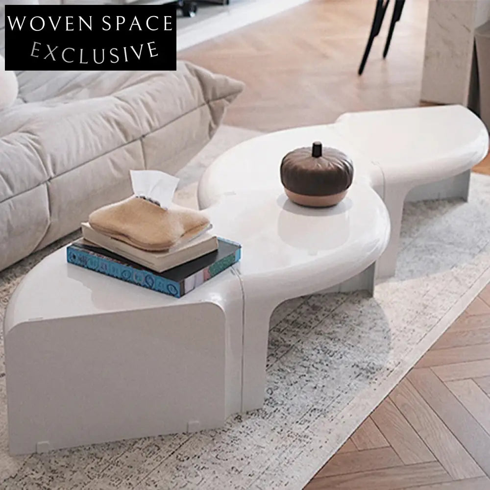 Modern Splicing Coffee Table Set, Versatile Nordic Living Room Side Ta ...