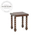 Modern Square Brown Solid Wood Nordic Minimalist Coffee Side Table