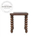 Modern Square Brown Solid Wood Nordic Minimalist Coffee Side Table