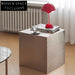 Modern Square Silver Stainless Steel Accent Living Room Coffee Table