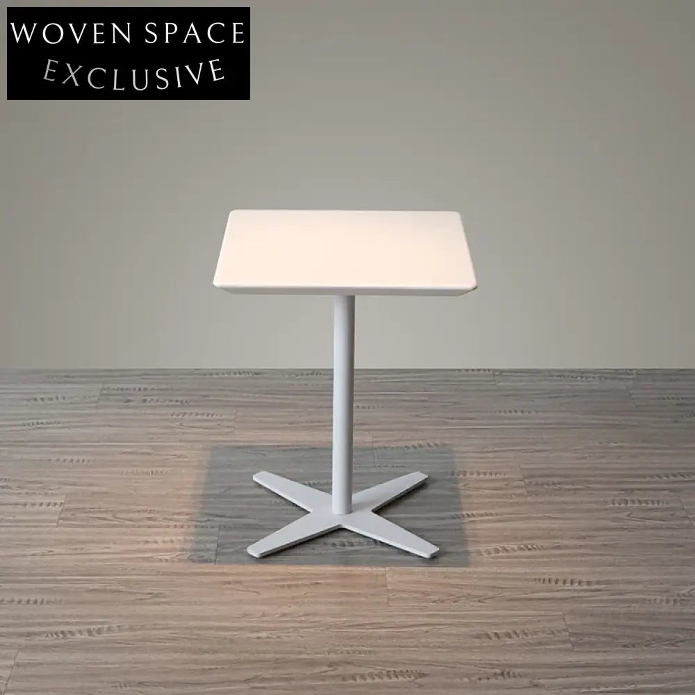 Modern Square Stainless Steel Patio Bar Dining Small Coffee Table