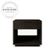 Modern Square Wooden Side Table with Storage Drawer Coffee Table