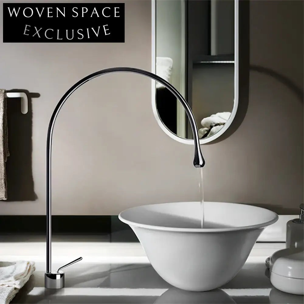 Modern Stainless Steel Countertop Bathroom Basin - Elegant Bowl Shape, Durable Finish