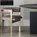 Modern Stainless Steel Fabric Upholstered Luxury Hotel Dining Chair