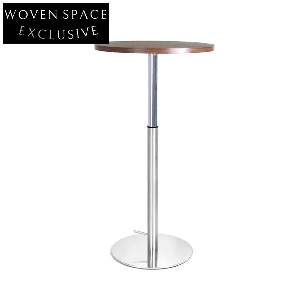 Modern Stainless Steel Gas Lift Height Adjustable Coffee Table Base Leg