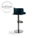 Modern Stainless Steel Swivel Adjustable Luxury Metal Kitchen Bar Stool