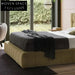 Modern Suede Fabric Upholstered King Size Bed Frame for Master Bedroom