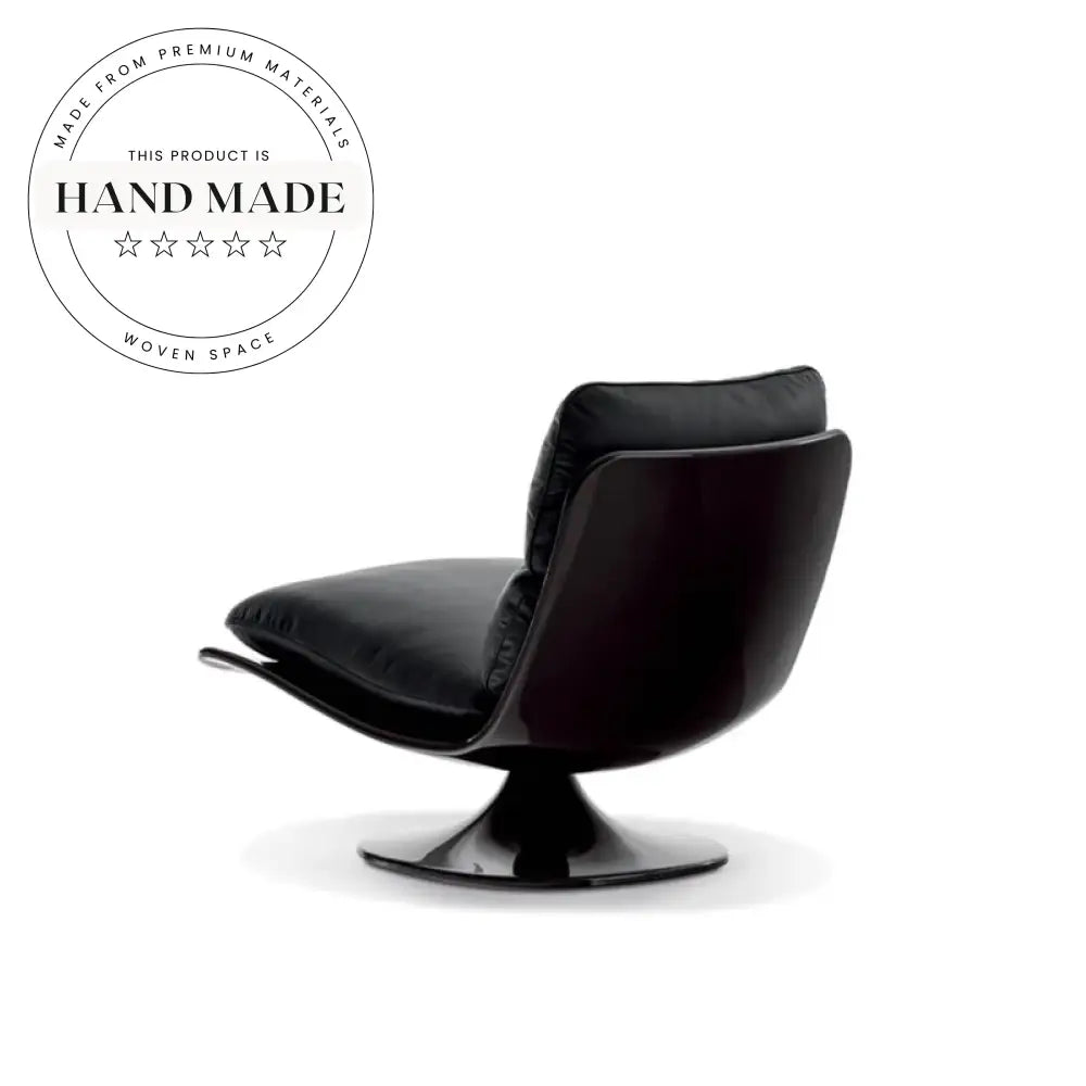 Modern Swivel Reclining Lounge Accent Chair with Fabric Upholstery
