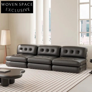 Modern Tatami Folding Sofa Bed Luxury Multi-Seat Couch for Living Room Comfort