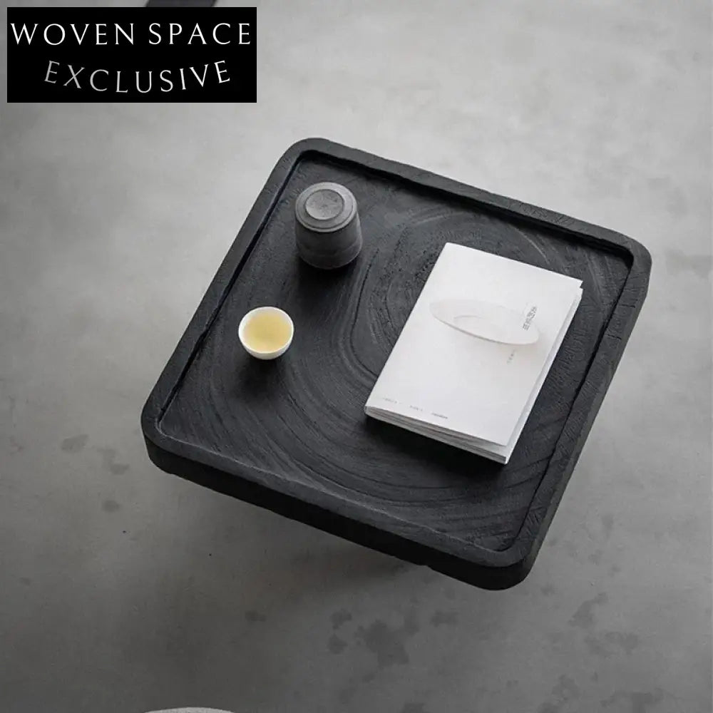 Modern Tatami Style Low Height Solid Wood Tea Coffee Side End Table