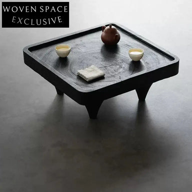 Modern Tatami Style Low Height Solid Wood Tea Coffee Side End Table