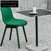 Modern Terrazzo Base Metal Top Round Outdoor Indoor Dining Table