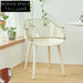 Modern Transparent Acrylic Dining Chair, Crystal Plastic Design for Restaurants & Home
