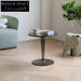 Modern Transparent Acrylic Round Side Table for Elegant Living Room Decor