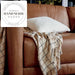 Modern Tufted Genuine Leather Industrial Style Hotel Lounge Sofa