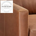 Modern Tufted Genuine Leather Industrial Style Hotel Lounge Sofa