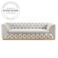 Modern Tufted Velvet Chesterfield Luxury Living Room Sofa